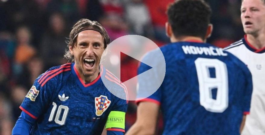(VIDEO) ¡Inoxidable! Modric anotó en triunfo sobre República Checa
