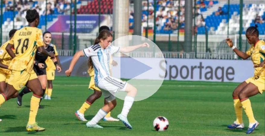 (VIDEO) Argentina se despidió del Mundial femenino U17 tras caer por penales ante Ghana