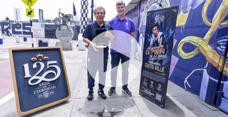 (VIDEO | FOTOS) ¡Al Maestro con cariño! César Cueto develó su estrella en el ‘Caminito Íntimo’