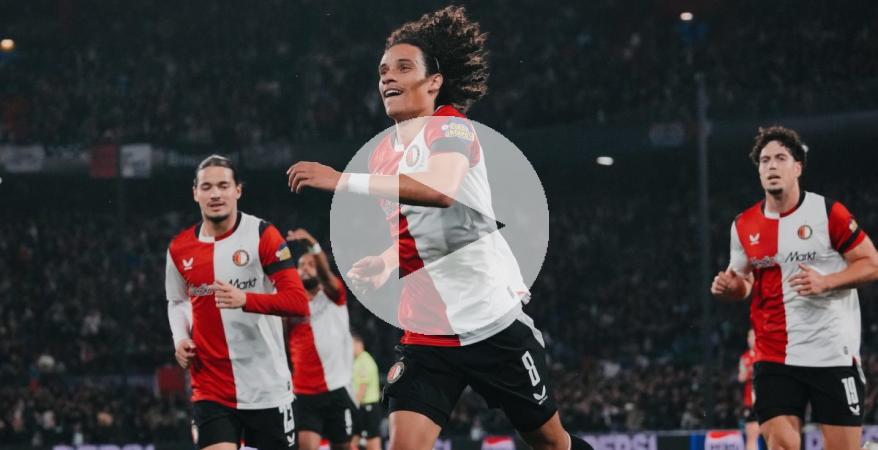 (VIDEO) Feyenoord triunfó en casa ante Como por la Champions