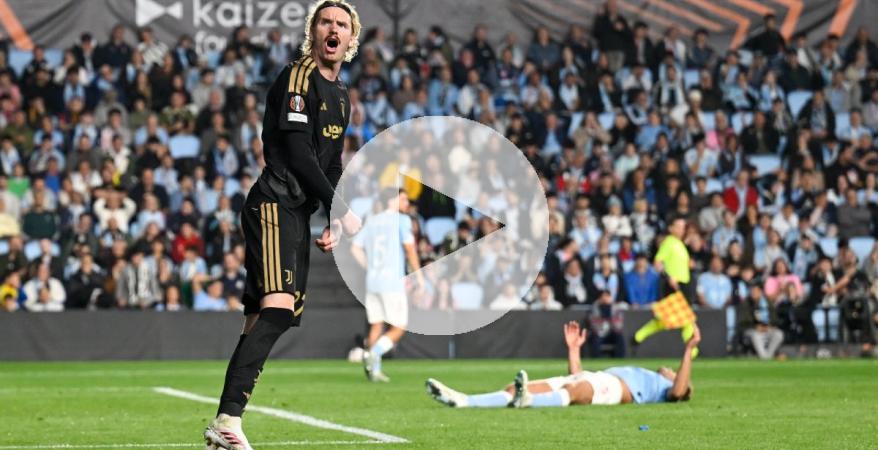 (VIDEO) Juventus ganó en España y lidera la Europa League