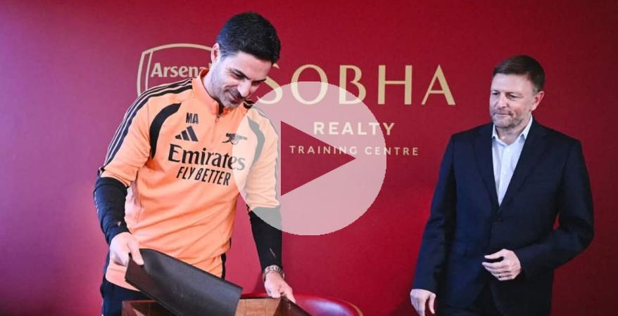 (VIDEO) Arsenal blindó a Mikel Arteta hasta 2030