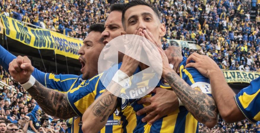 (VIDEO) Di María comandó la goleada ante Independiente Rivadavia