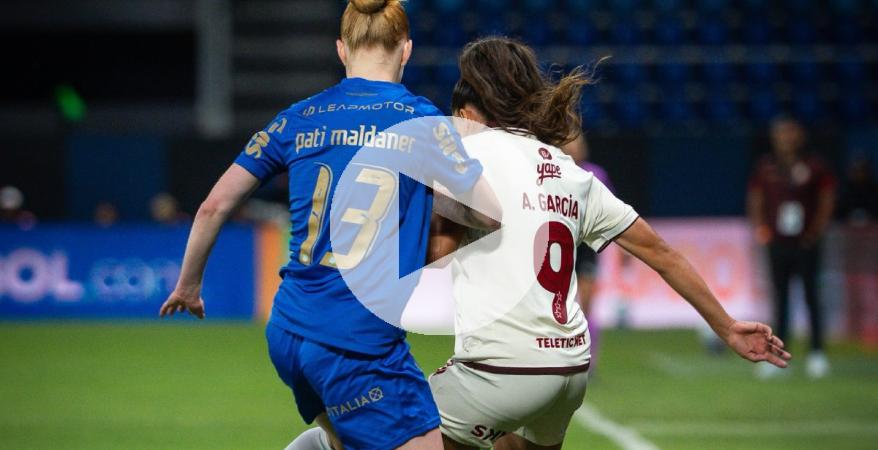 (VIDEO) Universitario cayó ante Palmeiras en el inicio de la Libertadores Femenina