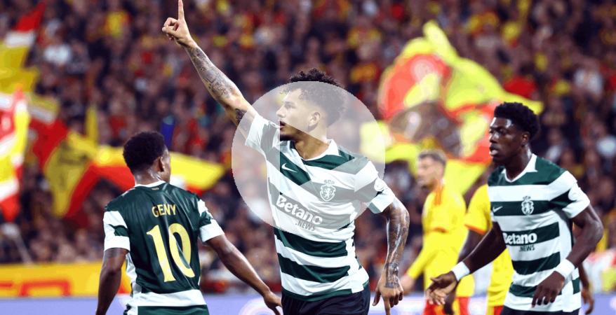 (VIDEO) Sporting CP venció 2-0 a Lens y mantiene puntaje perfecto en Champions League