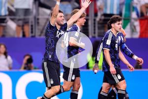 (VIDEO | FOTOS) Argentina venció a Jordania y quedó con puntaje perfecto