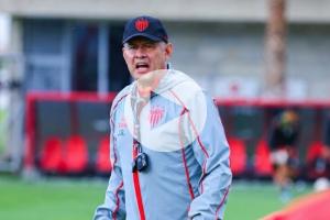 (VIDEO) Reynoso ya trabaja en Necaxa: "Tenemos que dar nuestro mejor esfuerzo para una mejora inmediata"