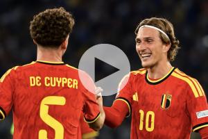 (FOTOS) Bélgica venció 2-0 a Italia en el inicio de la Nations League