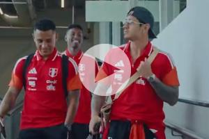 (VIDEO) Selección peruana partió a Estados Unidos para afrontar sus 4 amistosos