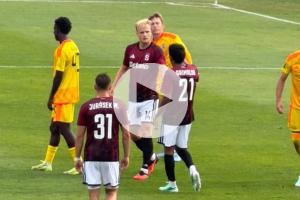 Grimaldo jugó en amistoso del Sparta Praga