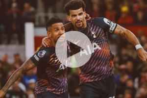 (VIDEO) Tottenham salvó empate en Old Trafford, pero sigue en zona de descenso