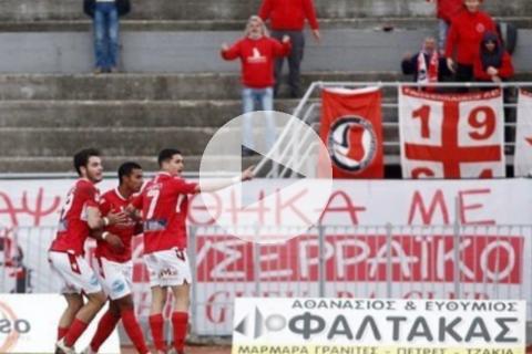 (VIDEO) Así fue el primer gol de Rolando Díaz en Grecia