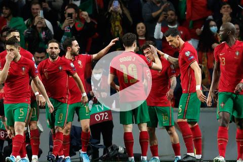 (VIDEO) Portugal, de 'CR7', quedó a un partido de Qatar 2022