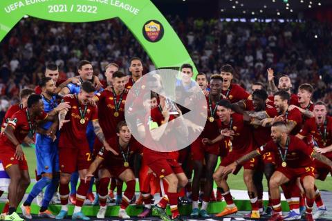 🔴#ENVIVO | Roma supera por la mínima al Feyenoord en la final de la Conference League