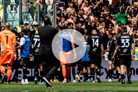 Venezia igualó en el Olímpico de Roma, pero igual se fue al descenso