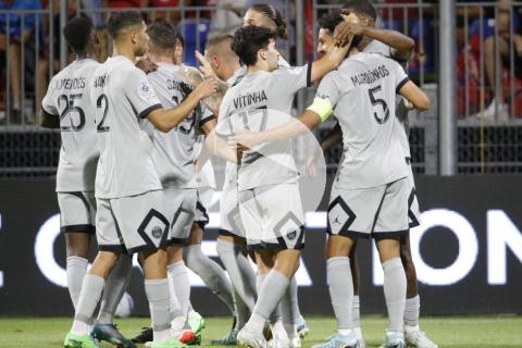 Ganó, goleó y gustó: PSG superó 5-0 a domicilio al Clermont