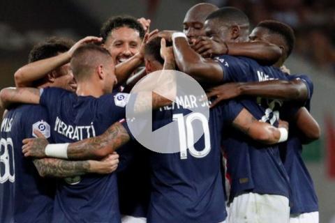 (VIDEO) PSG volvió a golear en la Ligue 1