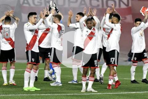 River ganó en casa y se acercó a la cima