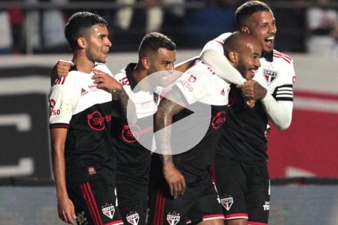 (VIDEO) Sao Paulo goleó al Avaí de Guerrero