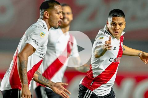 (VIDEO) !Volvió a brillar! River Plate goleó al Argentinos Jrs