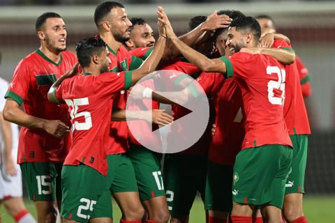(VIDEO) Con golazo de mitad de cancha de Ziyech: Marruecos goleó y piensa en el debut del Mundial