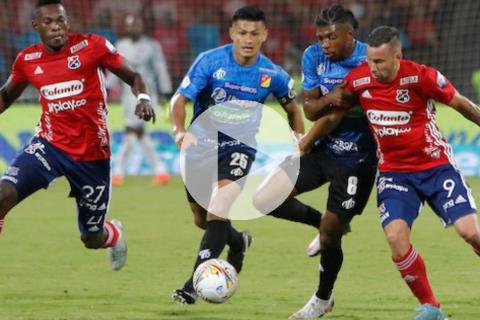 (VIDEO) DIM y Pereira igualaron en la ida de la final colombiana