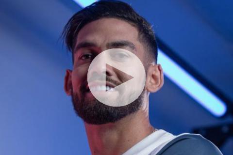 Andrade: "Me encantó el recibimiento de la hinchada"