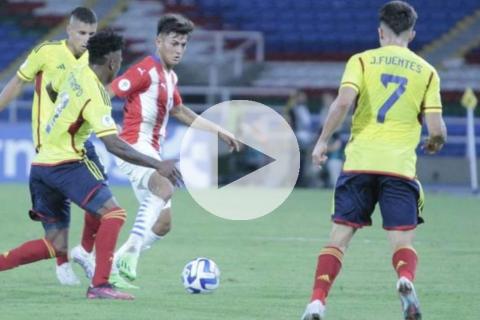 (VIDEO) Colombia y Paraguay igualaron a uno en el Sudamericano Sub-20