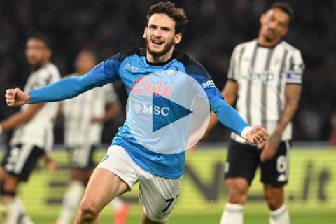(VIDEO) Napoli aplastó a Juventus y se afianzó en la cima de Italia