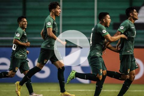 (VIDEO) Bolivia superó a Venezuela en el Sudamericano Sub-20