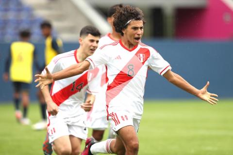(FOTOS | VIDEO) Selección peruana Sub 17 empató 1-1 en amistoso con Ecuador en Quito