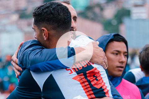 Sabbag: "Mi festejo fue para retribuir un poco el cariño que nos brindan los hinchas"