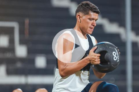 Castillo: "Estamos un poco falto de ritmo para la Copa Libertadores"