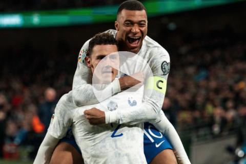 (VIDEO) Francia superó con lo justo a domicilio ante Irlanda