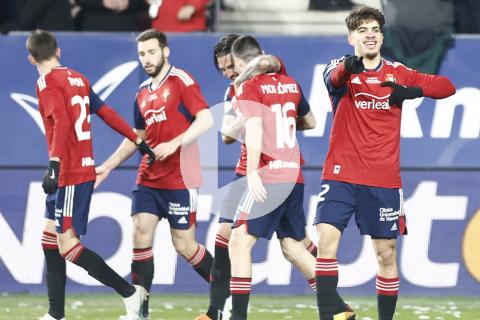 (VIDEO) Osasuna sacó ventaja ante el Athletic en la semifinal de la Copa del Rey
