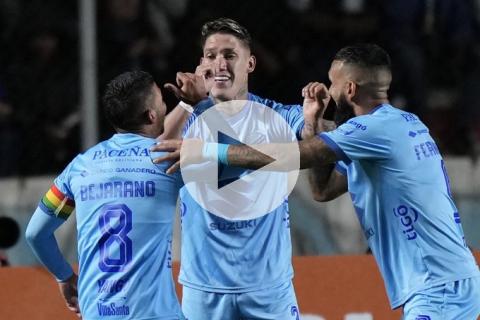 ¡Tuvo altura! Bolívar derrotó Palmeiras, en La Paz, por Copa Libertadores