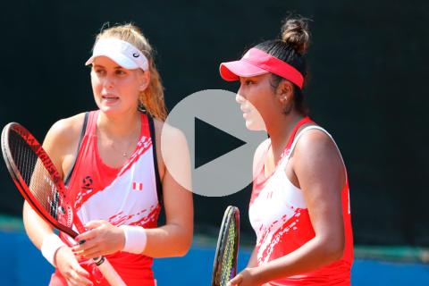 ¡Mordió polvo de la derrota! Perú cayó ante Argentina en la Billie Jean King Cup