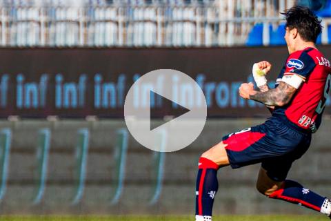 (VIDEO) ¡Buena, 'Bambino'! Lapadula volvió a anotar, pero Cagliari no pasó del empate en casa