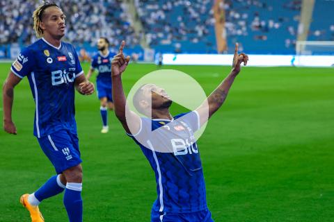(VIDEO) Con Carillo, Al Hilal venció 2-0 a Al Nassr de Ronaldo y se llevó el clásico