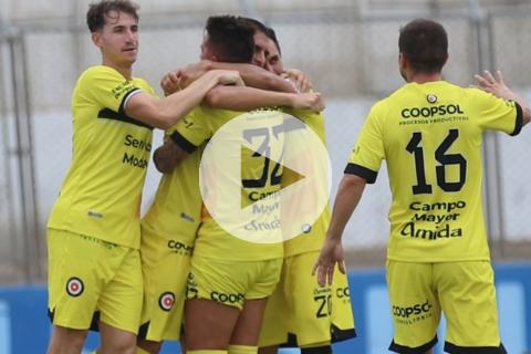 (VIDEO) Coopsol debutó con el pie derecho ante Ayacucho FC