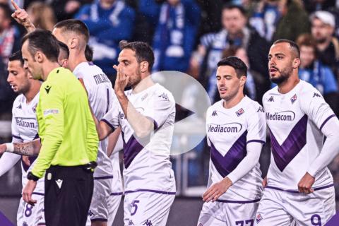 (VIDEO) Fiorentina puso pie y medio en las 'semis' de la Conference League