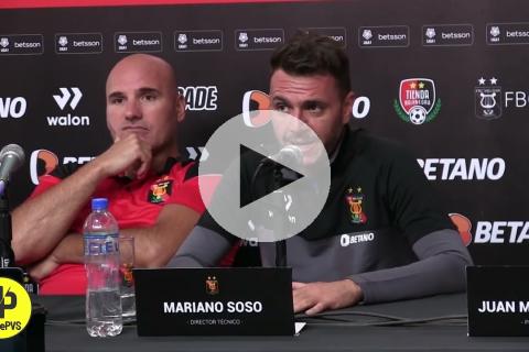 (VIDEO) Soso: "Pretendemos ser protagonistas independientemente del escenario y del contrincante"