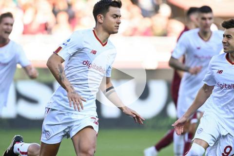 (VIDEO) Roma ganó a domicilio y se afianzó en zona de Champions