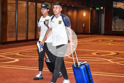 The Strongest llegó a Lima para duelo ante Cristal