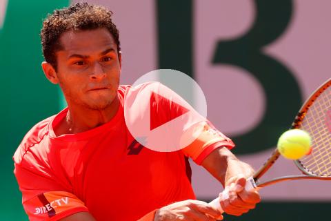 ¡Histórico! Varillas venció 3-2 a español Bautista y avanzó a tercera ronda del Roland Garros