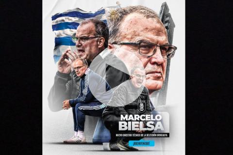 Uruguay anunció oficialmente la llegada de Marcelo Bielsa