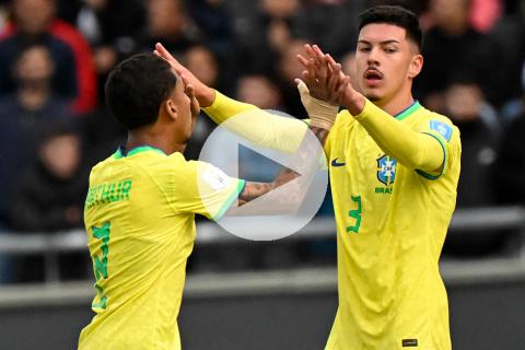 (VIDEO) Brasil venció a Nigeria y clasificó como primero a octavos del Mundial Sub 20