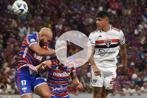(VIDEO) Fortaleza empató ante Sao Paulo y se mantiene invicto en el Brasileirao