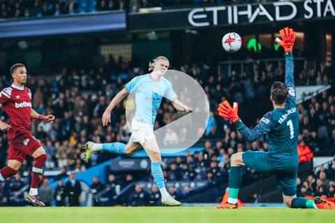 (VIDEO) HISTÓRICO: Haaland superó el récord de goles en una temporada en la Premier League