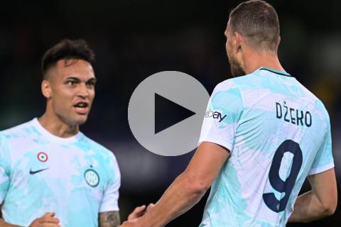 (VIDEO) Inter 'masacró' a Verona y se metió a zona de Champions